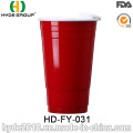 BPA Free Plastic Double Wall Solo Cup con Tapa